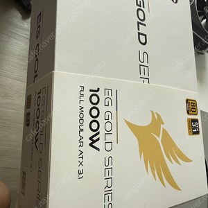엔티스 1000w 골드 풀모듈러 화이트