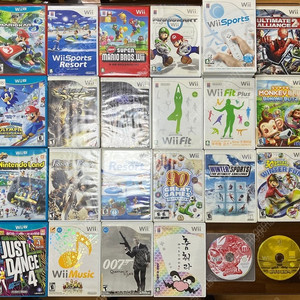닌텐도 Wii, WiiU 게임시디 / 닌텐도 위 본체 1인셋