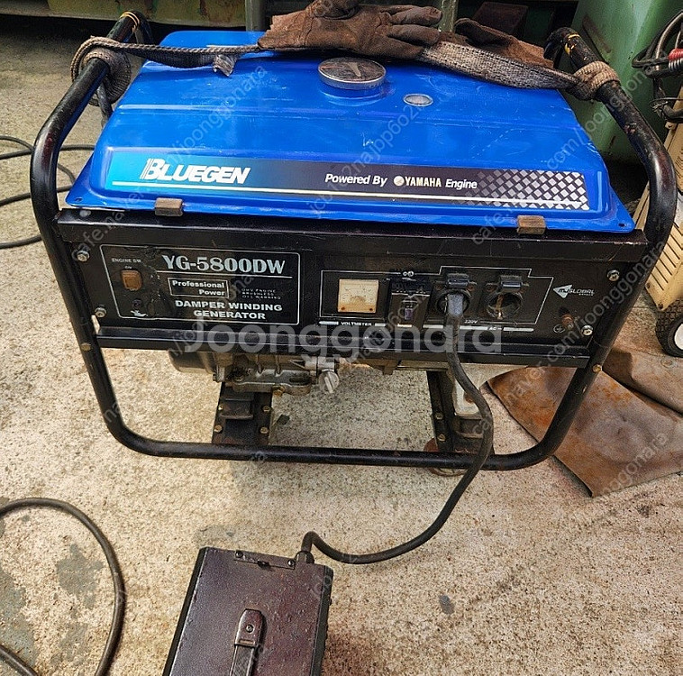 야마하 블루젠 발전기(5.8KVA)--0