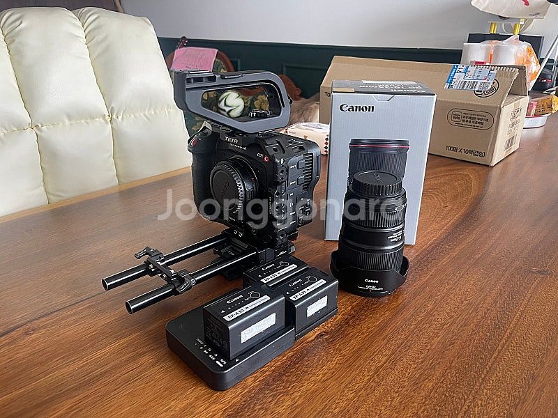 캐논 시네마 C70 + 0.71 컨버터 (정품), 16...--0