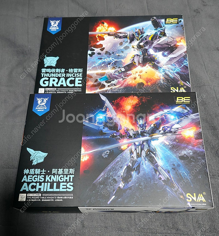 [팝니다] SNAA 슈퍼노바 원탁의기사 프라모델 5종--1