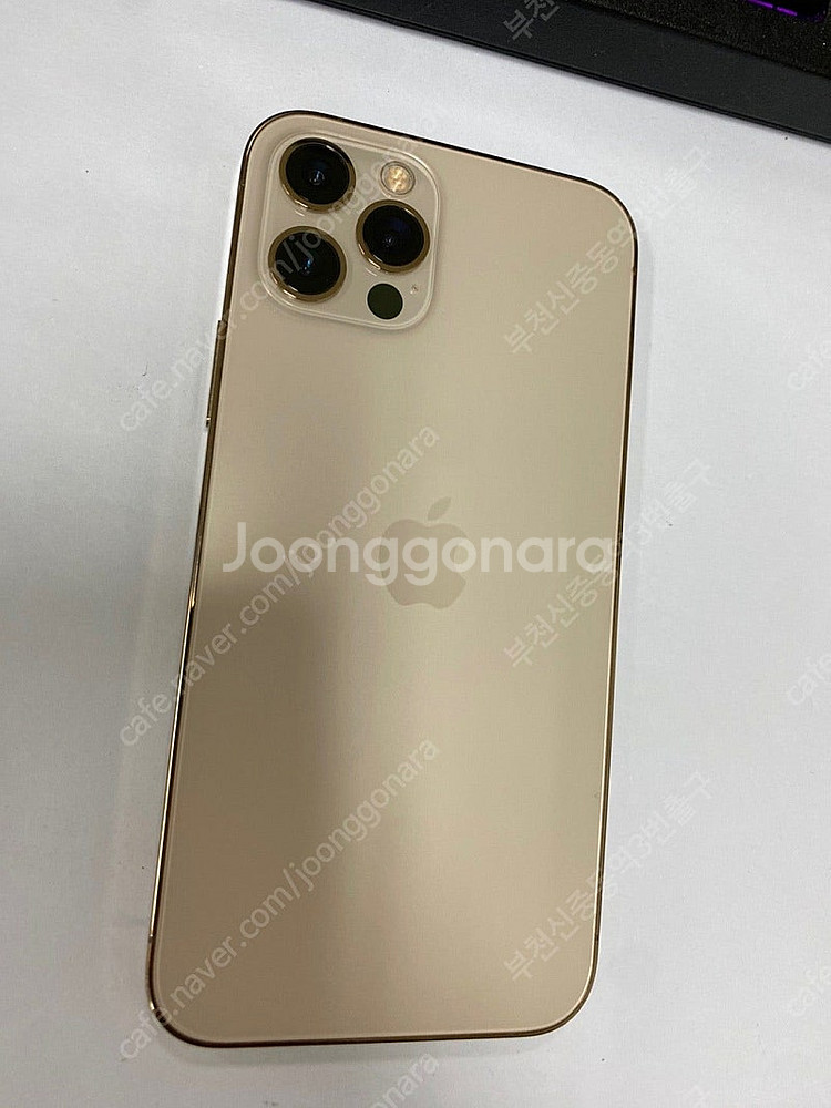 204354 아이폰12프로 골드 S급 128GB 무잔상...--0