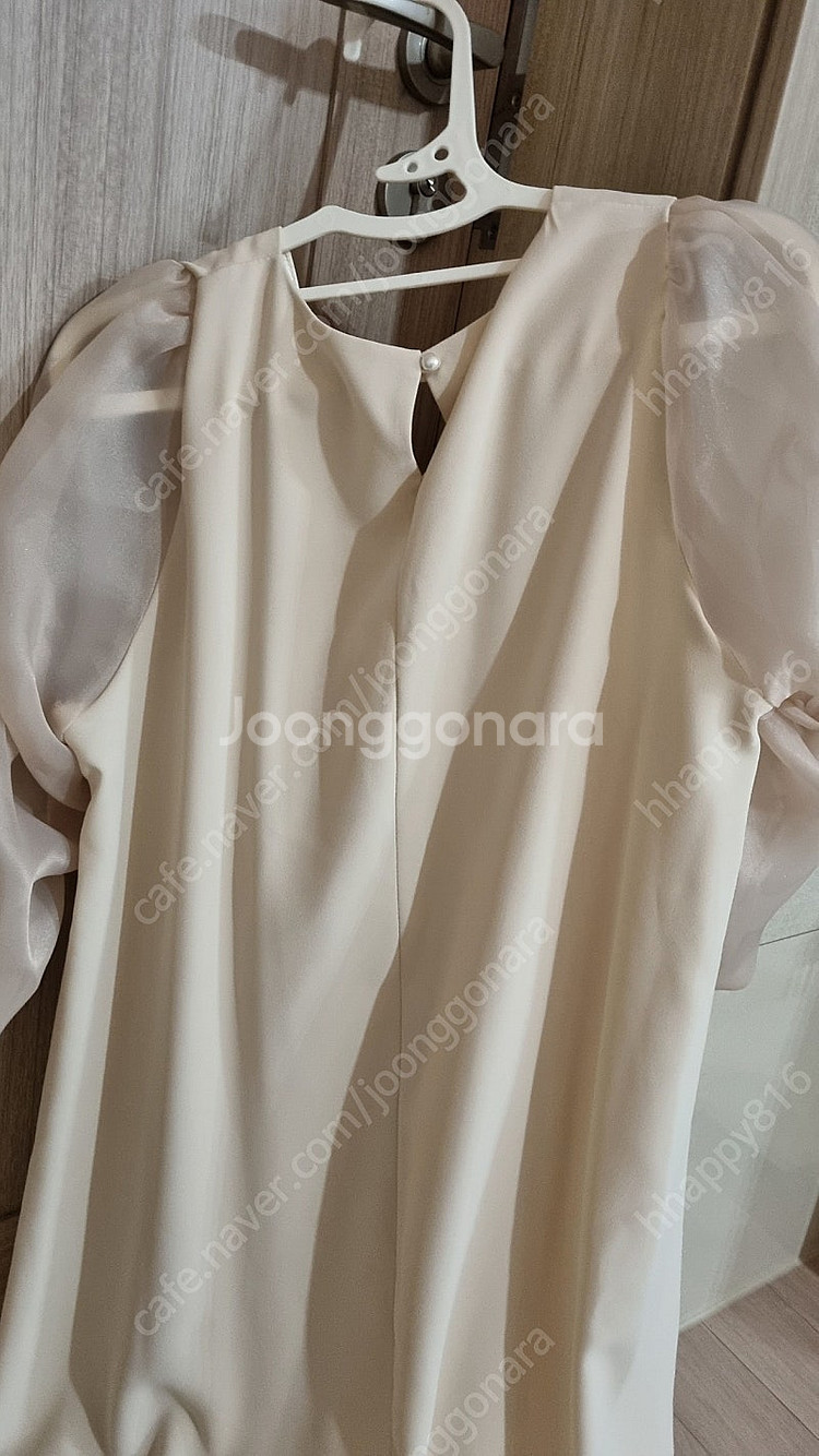 루시드라잇 만삭사진 원피스 아벨 오간자 노방 셔링 임산부원피스 임부복--2