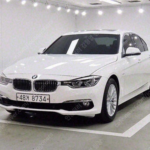 BMW 3시리즈 중고 BMW 320d 중고승용차 3시리즈 중고차 흰색 2017년식 83,083km 320i 럭셔리 개인사업자 차량구매