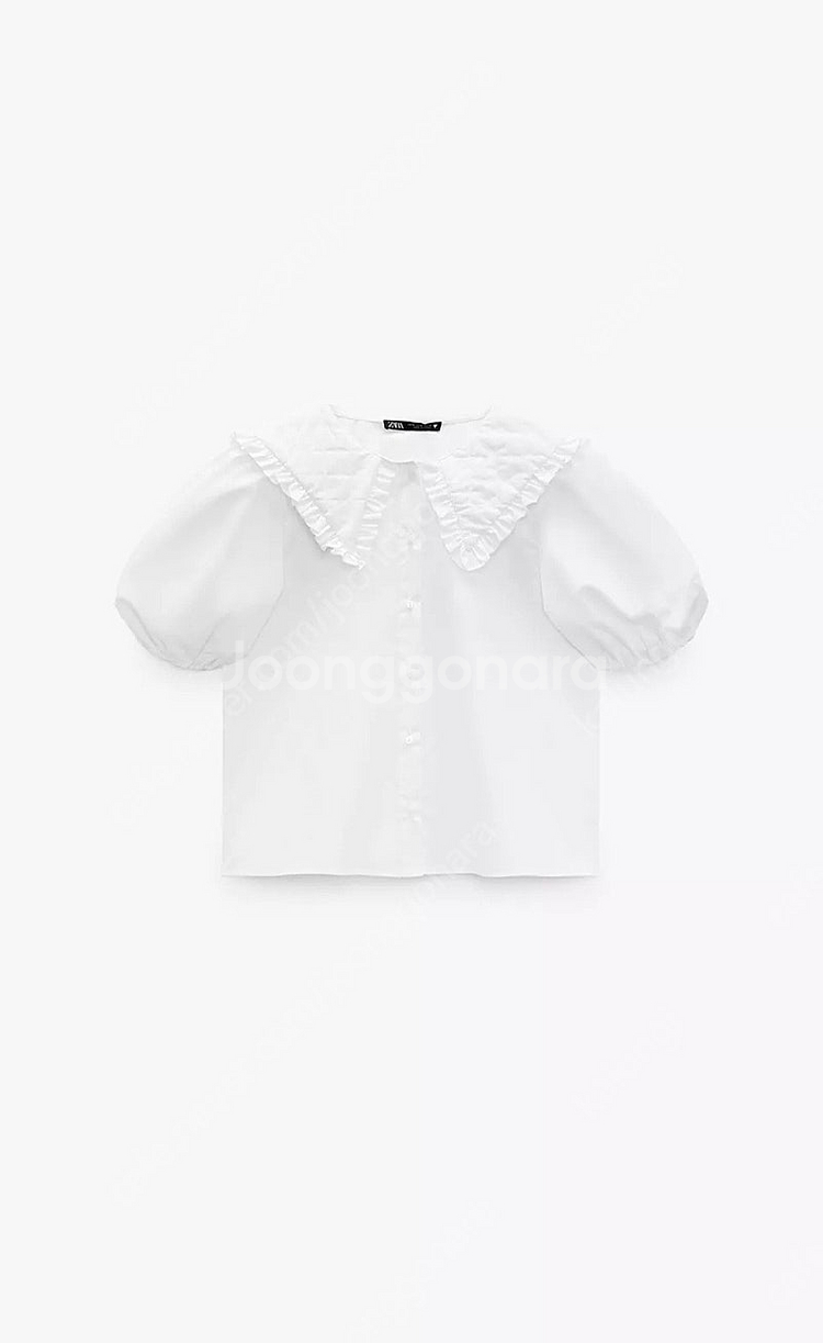 자라 포플린 셔츠--0