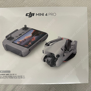 DJI 미니4 프로 플라이모어 콤보 플러스 미개봉 새상품 105만원 판매합니다