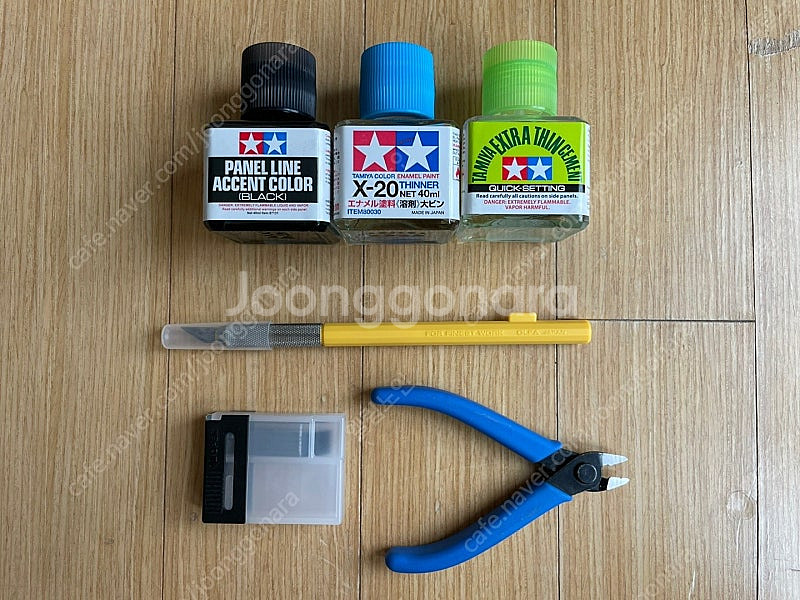 건프라 용품 판매(패널라인 엑센트 + 신너 + 데칼접착...--0
