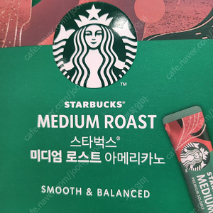 스타벅스 미디엄로스트 아메리카노100T