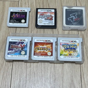 3ds 젤다의전설 무쥬라의 가면 3d, ds 포켓몬스터 화이트2 등 게임칩 판매합니다.