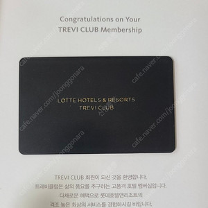 롯데 트래비 카드