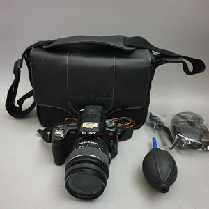SONY 소니 알파 55 DSLR 디지털 카메라 세트