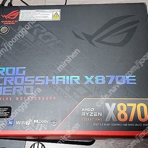 asus x870e crosshair hero 크헤 히어로 판매합니다