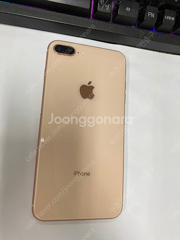 206435 아이폰8플러스 아이폰8+ 로즈골드 특SSS급 64GB 배터리성능100% 선물용추천 22만 부천--0