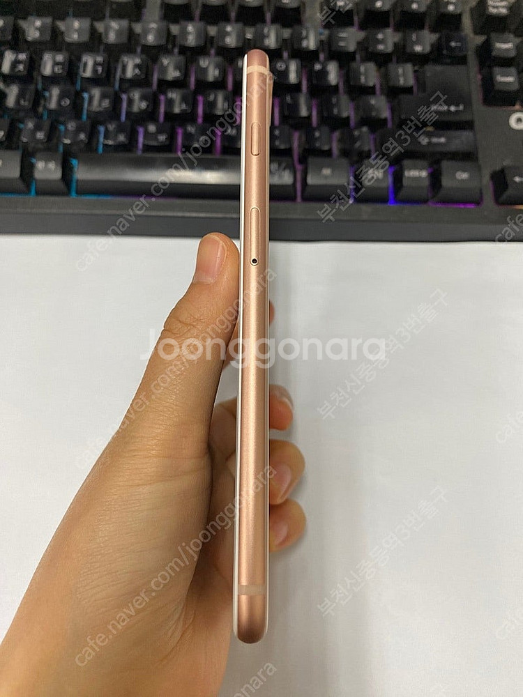 206435 아이폰8플러스 아이폰8+ 로즈골드 특SSS급 64GB 배터리성능100% 선물용추천 22만 부천--5