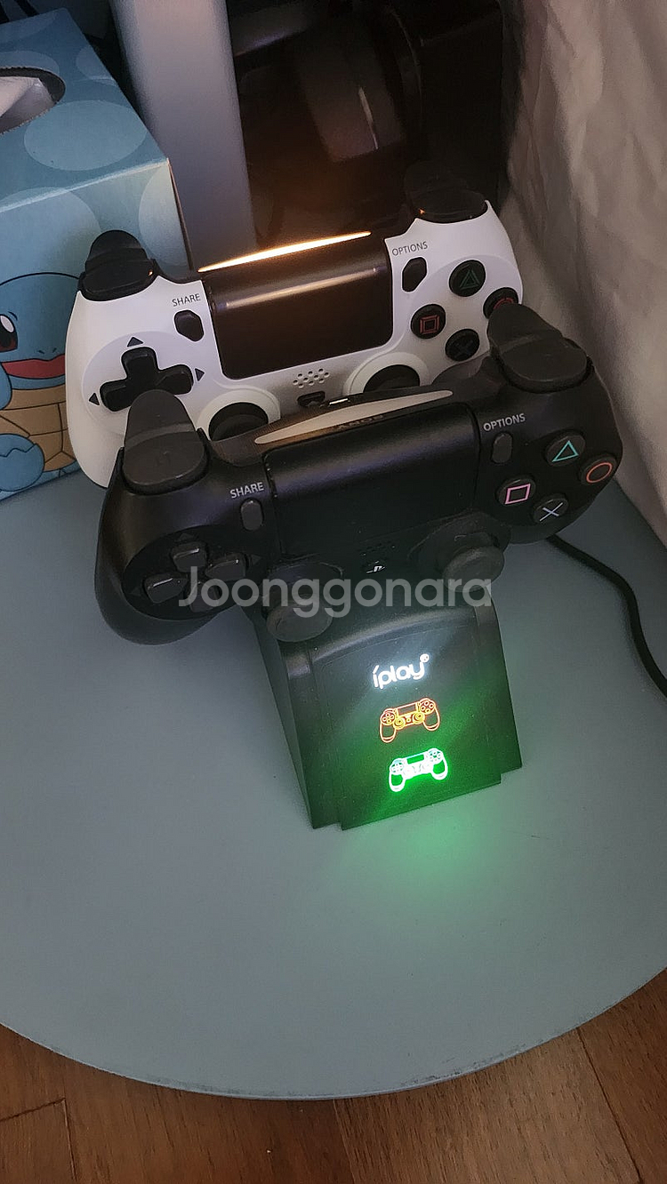 PS4 Pro 7218b 풀박스+ 스탠드+조이스틱 거치...--3