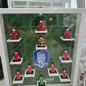 커스텀레고 대한민국축구대표 피규어 세트+ 마징가케이스 팝니다