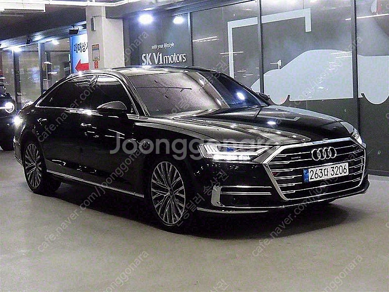 아우디 A8 중고 아우디 중고 검정색 2021년 75,...--4
