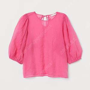 H&M 퍼프 블라우스 XS (택달린 새상품) 시에 파르벵 오르 코스 마쥬 산드로 띠어리 유메르 메비 에르메스 샤넬 서쿠키