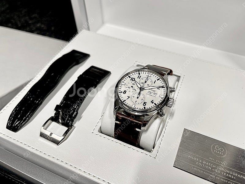 iwc 정품 150주년 크로노파일럿 판매--0