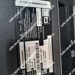 엘지 43인치 스마트티비 (43ut9300kna),lg oled 55인치 (oled55c9bna)팝니다