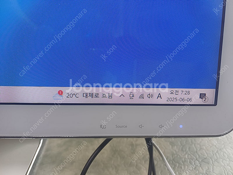 삼성일체형 컴퓨터 알파모니터 엑사비오 모니터--2
