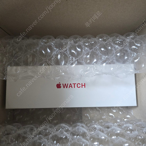 애플워치9 41mm 레드 미개봉 새상품