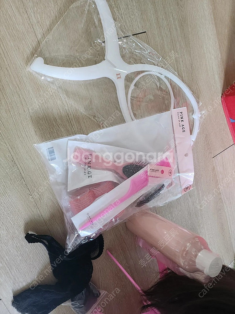 핑크에이지 소피아 단발 가발--3