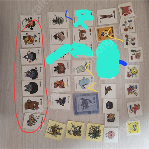 스폰지밥, 카카오 프렌즈, 쿠키런, 포켓몬, 오버액션 토끼 띠부씰