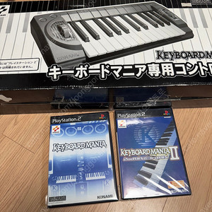 PS2 키보드매니아 본체박스셋 + 소프트 1.2, 소울칼리버 리얼아케이드스틱 박스셋