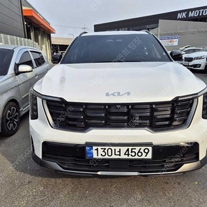 쏘렌토 중고차 더 뉴 쏘렌토 중고차 4세대 기아중고차 흰색 2024년식 21,135km 가솔린 2.5T 2WD 시그니처 그래비티 야간출고가능