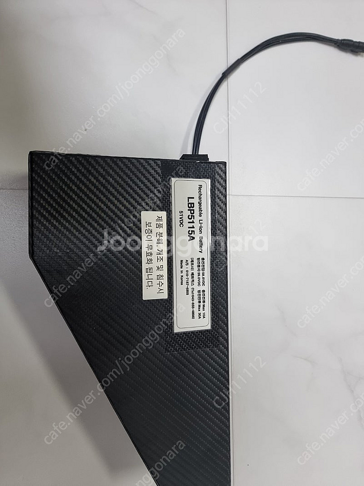 52(48V) 500W 15Ah 배트릭스 배터리 전기자...--0