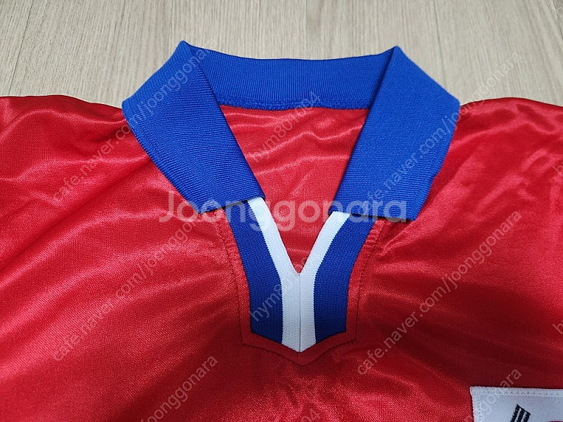 90년대 디자인 국대 긴팔 축구 유니폼 사이즈 95 판...--3