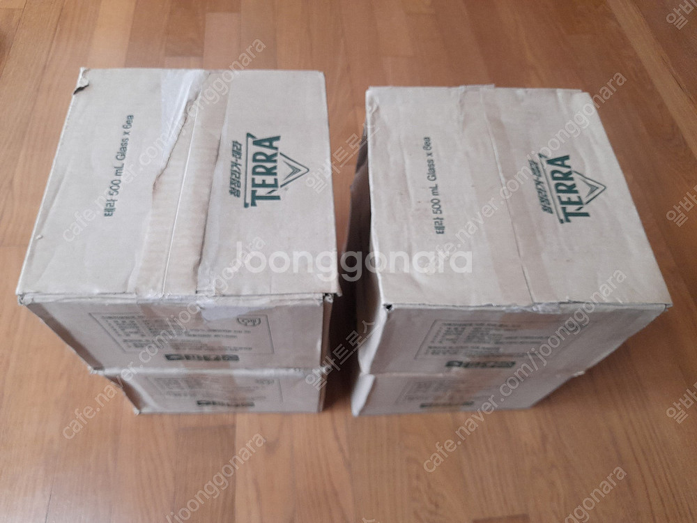(팝니다) 생맥주잔 500cc 300cc(테라, 카스)...--2