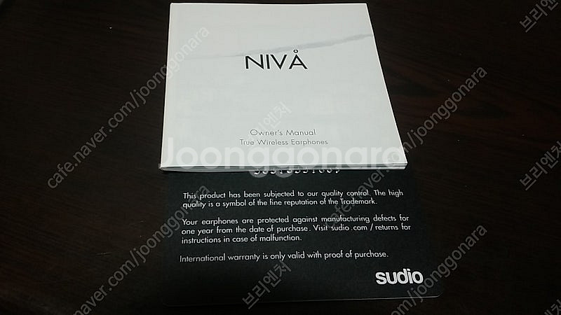 블루투스 이어폰 수디오 니바 Sudio Niva, 레드...--3