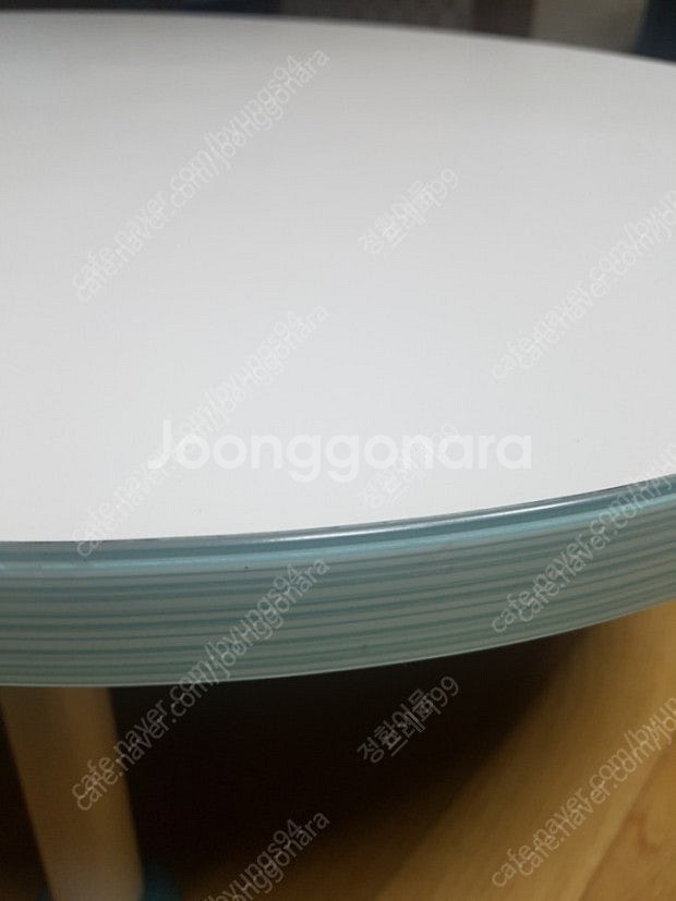 일룸 땅콩책상 민트색1200--3