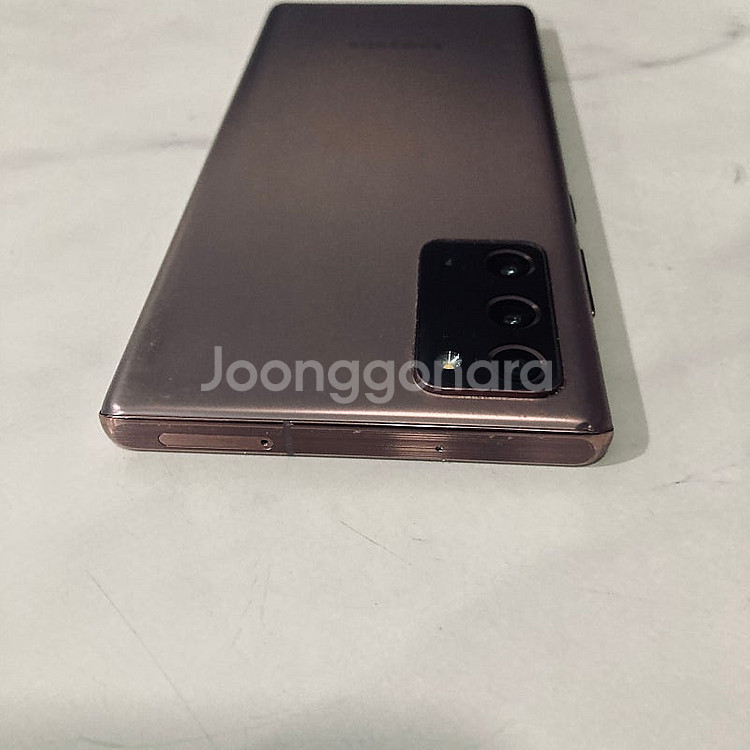 갤럭시 노트20 브론즈 256기가 액정깨끗! 매우깔끔!...--3