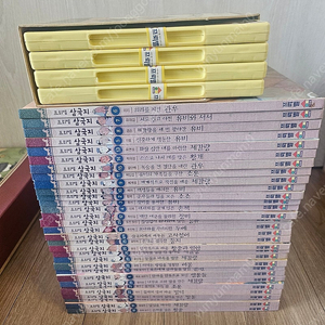 프뢰벨 삼국지 책전권 cd 부록미사용