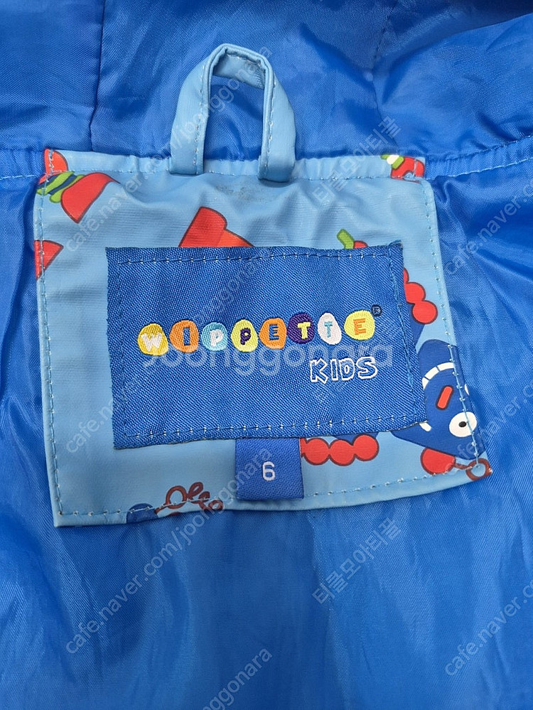 wippette 로봇패턴 아동 레인웨어 비옷 6사이즈--4