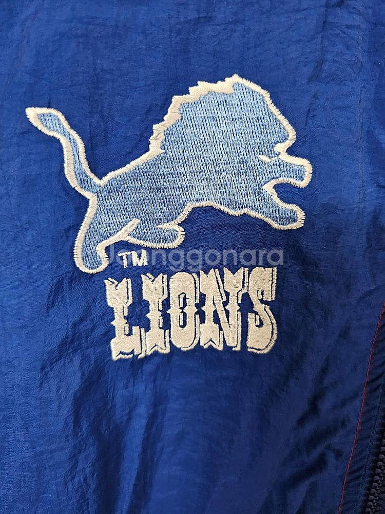 스타터 빈티지 NFL 디트로이트 라이온즈 자켓 L--2