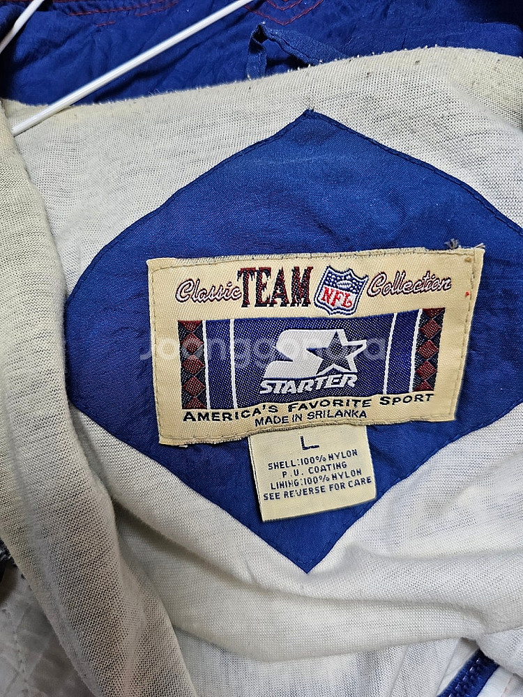 스타터 빈티지 NFL 디트로이트 라이온즈 자켓 L--5