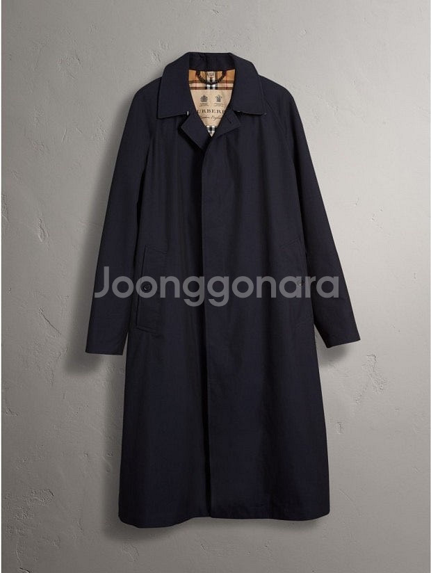 BURBERRY 버버리 브라이튼 카코트 블루카본--0