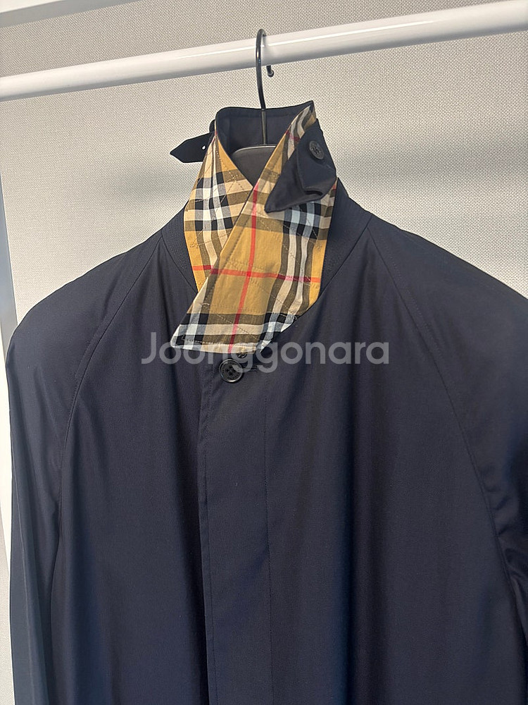 BURBERRY 버버리 브라이튼 카코트 블루카본--3