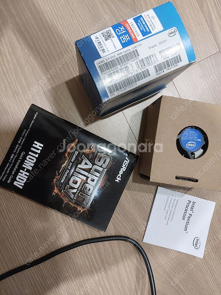 G4560 + H110M-HDV + DDR4 4G 팔아...--3