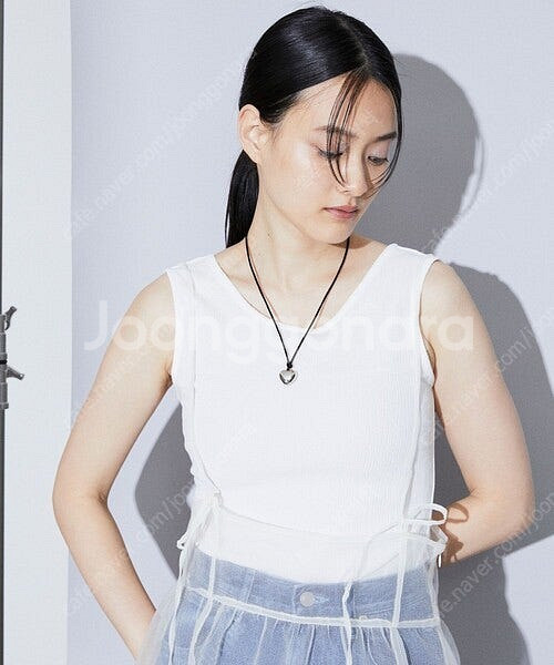 (중고)23ss Firsthand 튤 시스루 원피스 화...--2