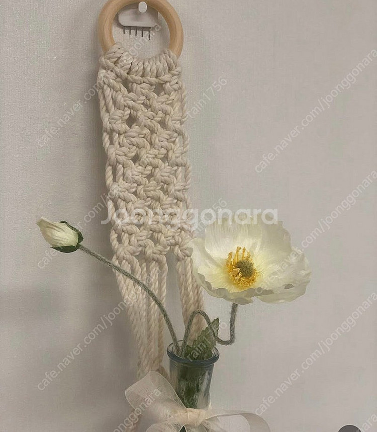 마크라메 식물걸이--1