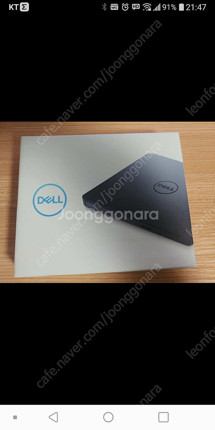 DELL 외장 CD DVD 드라이브--0