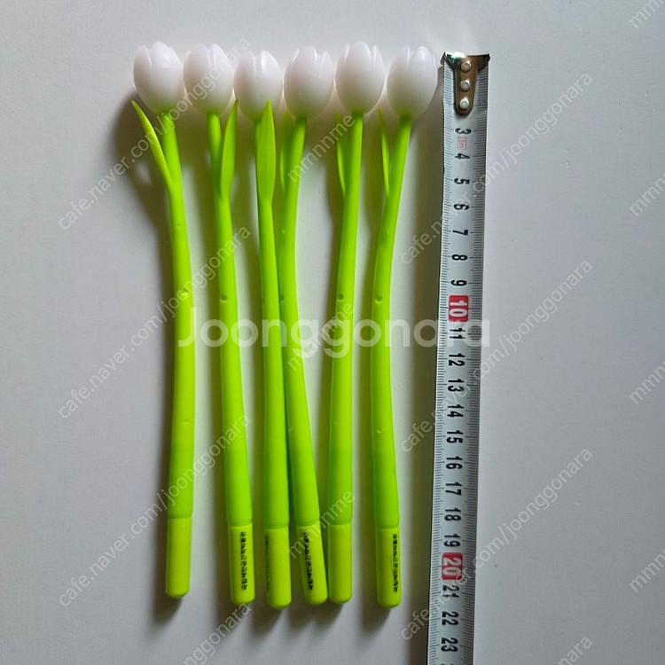 색 변하는 튤립 볼펜 (새제품) 일괄판매--4
