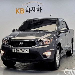 [KG모빌리티(쌍용) ]더뉴코란도스포츠 CX5(2WD) 클럽 (5인승) 2017 년 중고차☆전액할부☆중고리스☆첫차☆