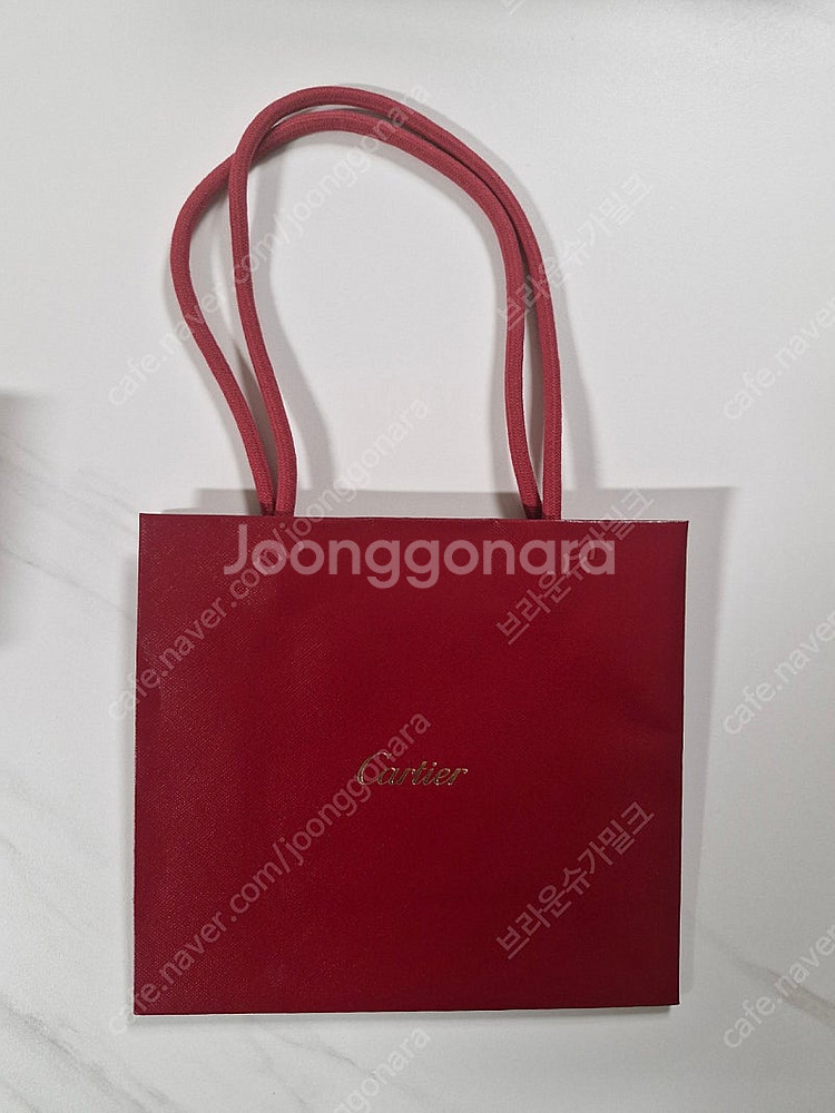 까르띠에 반지케이스 박스 쇼핑백 팝니다(택포)--1
