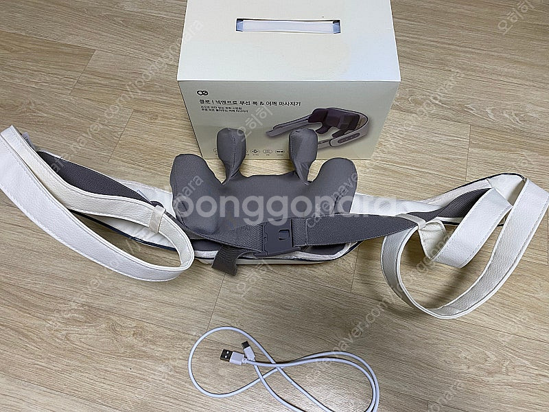 클로 넥앤프로 무선 목 어깨 마사지기--1